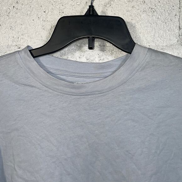 Calvin Klein Women's Long-Sleeve Crewneck T-Shirt blue XS $35 - Picture 5 of 6